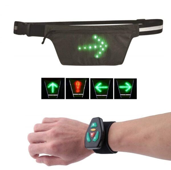 SACOCHE LED CLIGNOTANT 1