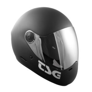 TSG casque noir avant