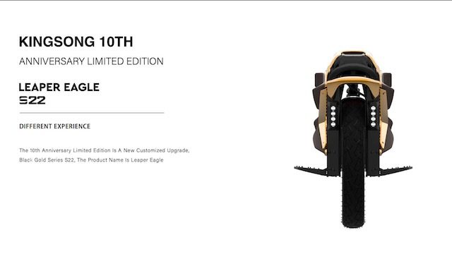 KINGSONG S22 PRO⎟LEAPER EAGLE ⎟COLLECTOR 10th ANNIVERSARY 4 Kingsong-S22-leaper-eagle-edition-limitee-anniversaire-10