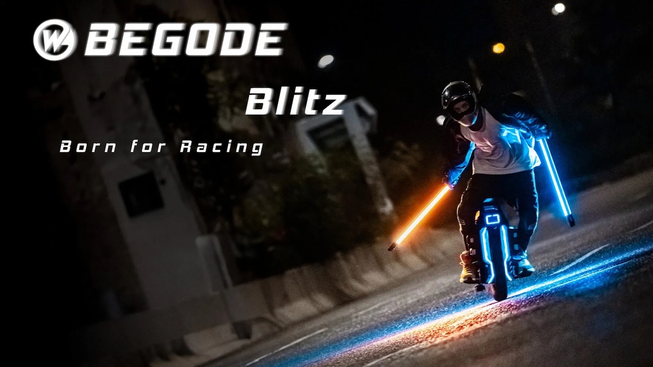 nouvelle gyroroue begode Blitz 50S 3500W 2400wh
