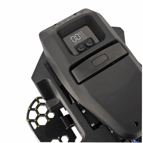 Écran LCD et commandes intégrées sur la Begode T4 Max