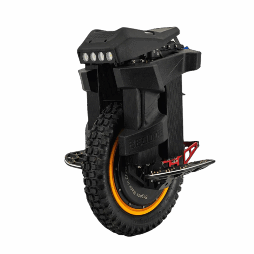 Gros plan sur l’amortisseur DS200-55A de la T4 Max