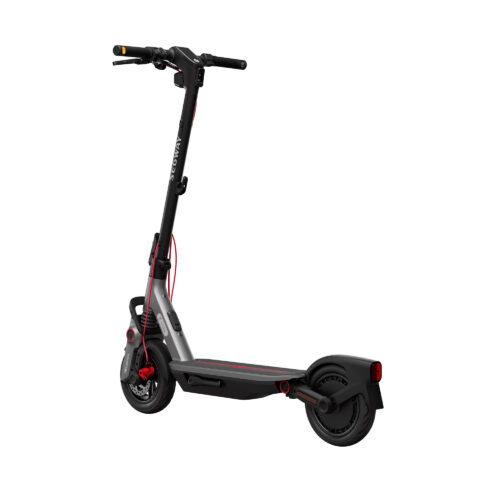 Trottinette électrique Segway Ninebot F3 vue arrière avec feux LED et design compact