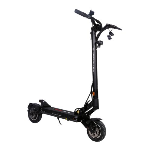 Teverun Fighter Mini Q en vue studio sur fond blanc, angle de 3/4