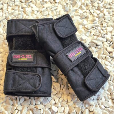 Protège-poignets gyroroue GS-101 Wrist Guards en tissu et cuir